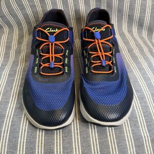 Clarks Mens ATL Coast Rock No Lace Light Weight Size 12 Sneaker Trainer